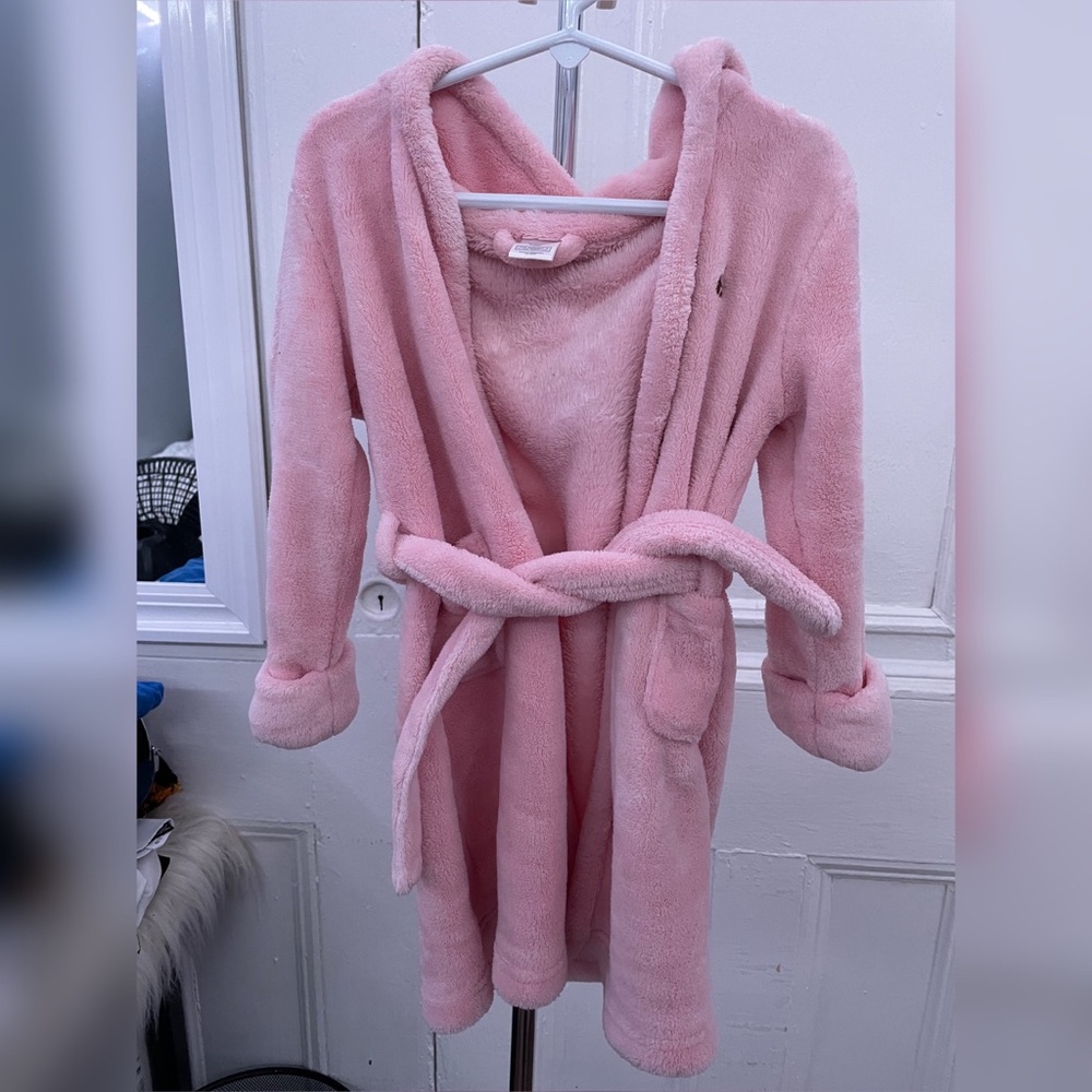 Baby gap toddlers 3 years pink robe 👘 very soft good condition